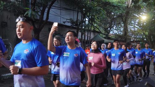Race photo from KBP City Run 2024 Vibes