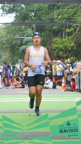 Race photo from Mangkunegaran Run 2025