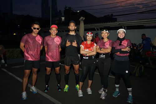 Race photo from Assurance Fun Run 2024