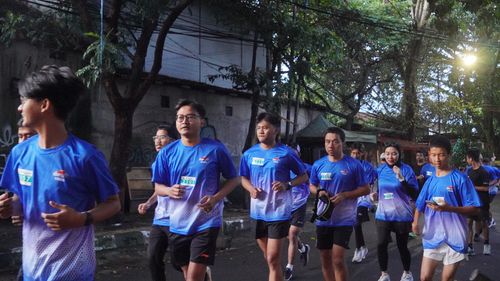 Race photo from KBP City Run 2024 Vibes