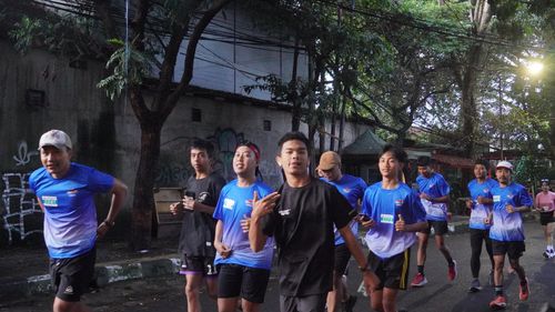 Race photo from KBP City Run 2024 Vibes