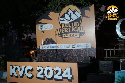 Race photo from Kelud Vertical Challenge 2024