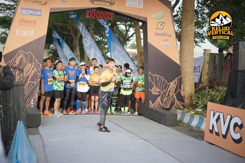 Race photo from Kelud Vertical Challenge 2024