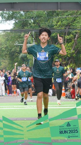 Race photo from Mangkunegaran Run 2025