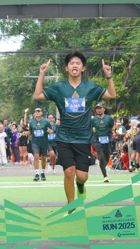 Race photo from Mangkunegaran Run 2025
