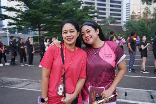 Race photo from Assurance Fun Run 2024