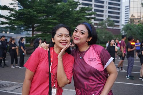 Race photo from Assurance Fun Run 2024
