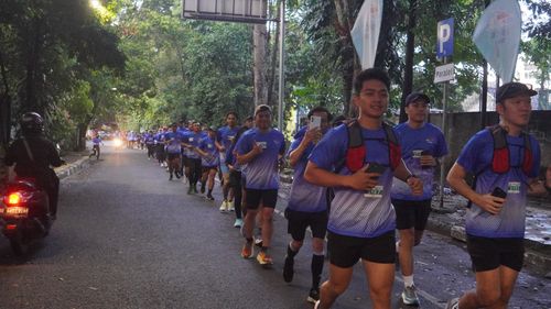Race photo from KBP City Run 2024 Vibes