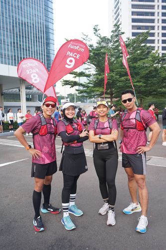 Race photo from Assurance Fun Run 2024