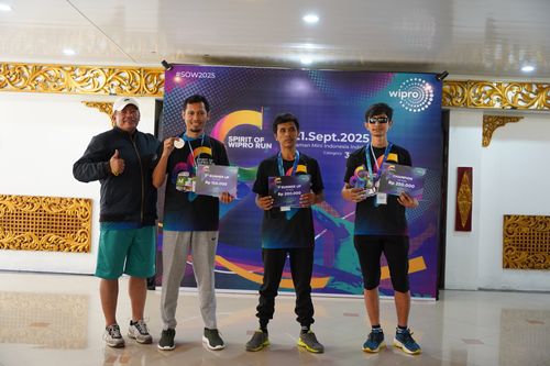 Race photo from WIPRO RUN 2025 - Vitalis Unza 20th Anniversary