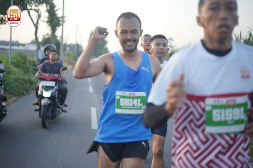 Race photo from Kediri Half Marathon 2024