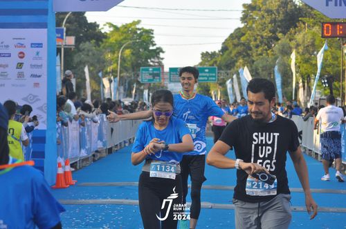 Race photo from Jabar Run 10K 2024