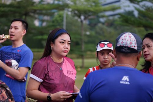 Race photo from Assurance Fun Run 2024