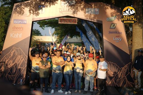 Race photo from Kelud Vertical Challenge 2024