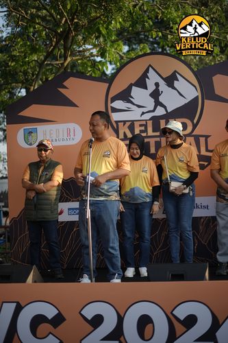 Race photo from Kelud Vertical Challenge 2024