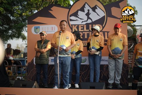 Race photo from Kelud Vertical Challenge 2024