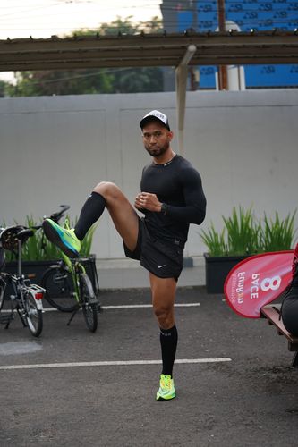 Race photo from Assurance Fun Run 2024
