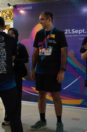 Race photo from WIPRO RUN 2025 - Vitalis Unza 20th Anniversary
