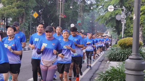 Race photo from KBP City Run 2024 Vibes