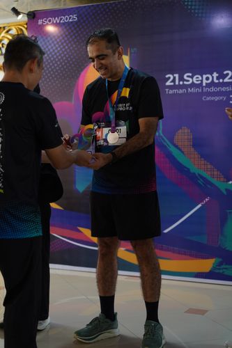 Race photo from WIPRO RUN 2025 - Vitalis Unza 20th Anniversary