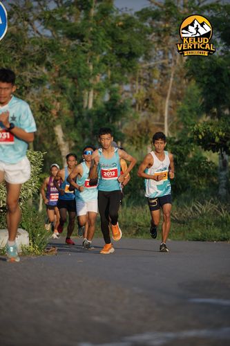 Race photo from Kelud Vertical Challenge 2024