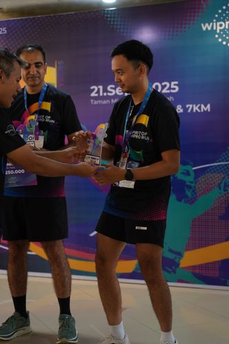 Race photo from WIPRO RUN 2025 - Vitalis Unza 20th Anniversary