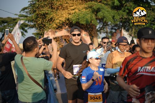 Race photo from Kelud Vertical Challenge 2024
