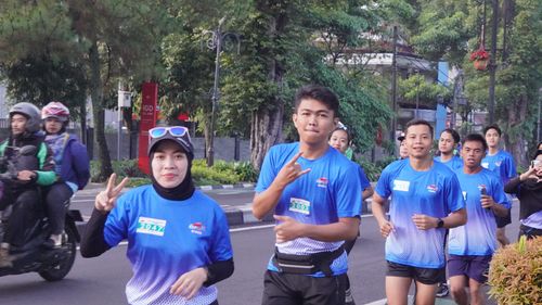 Race photo from KBP City Run 2024 Vibes