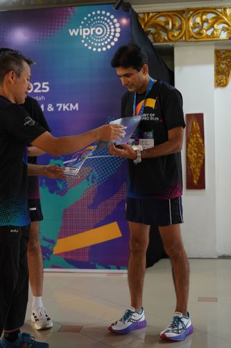 Race photo from WIPRO RUN 2025 - Vitalis Unza 20th Anniversary