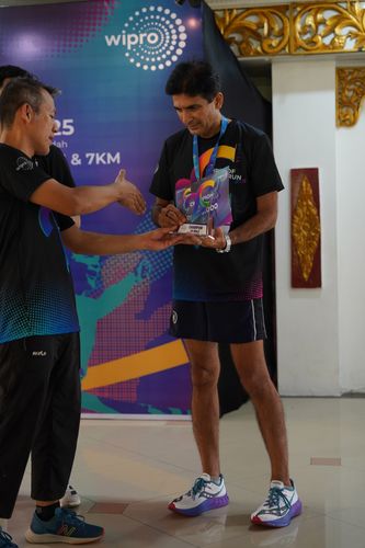 Race photo from WIPRO RUN 2025 - Vitalis Unza 20th Anniversary