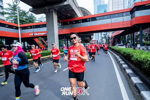 Race photo from ONE RUN 10K 2025