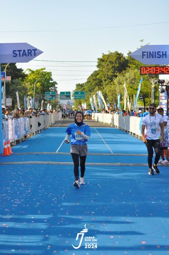 Race photo from Jabar Run 10K 2024