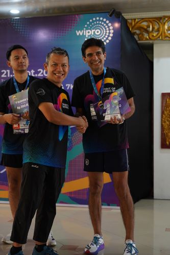 Race photo from WIPRO RUN 2025 - Vitalis Unza 20th Anniversary