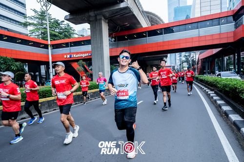 Race photo from ONE RUN 10K 2025