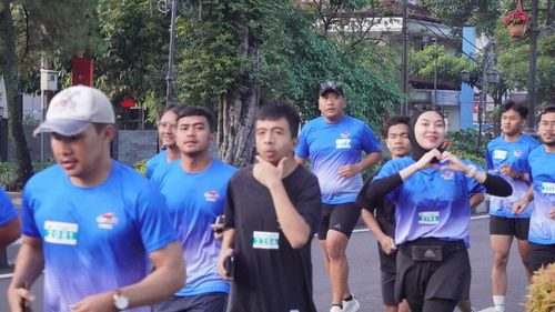 Race photo from KBP City Run 2024 Vibes