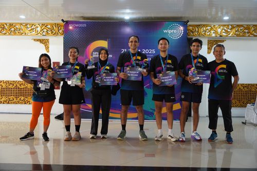 Race photo from WIPRO RUN 2025 - Vitalis Unza 20th Anniversary
