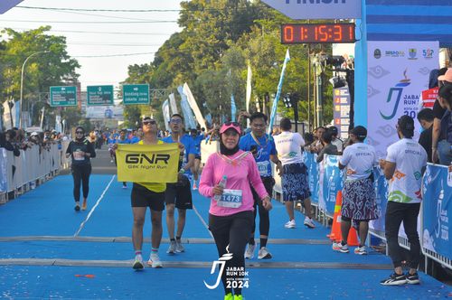Race photo from Jabar Run 10K 2024