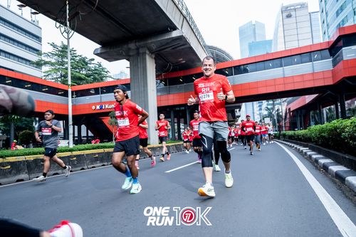 Race photo from ONE RUN 10K 2025