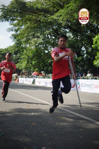 Race photo from Kediri Half Marathon 2025