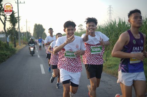 Race photo from Kediri Half Marathon 2024