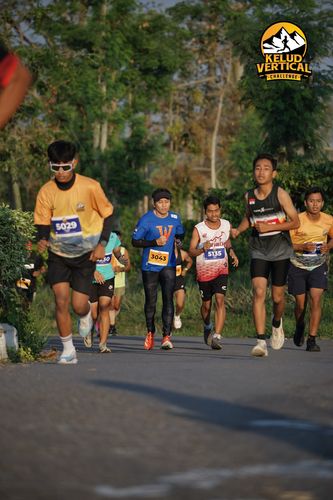 Race photo from Kelud Vertical Challenge 2024