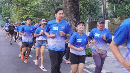 Race photo from KBP City Run 2024 Vibes