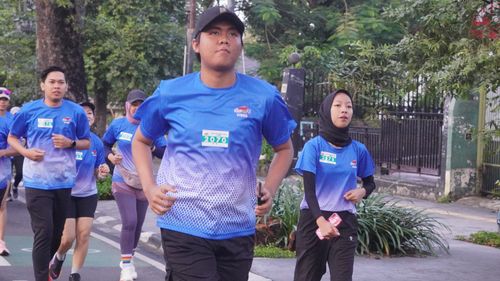 Race photo from KBP City Run 2024 Vibes