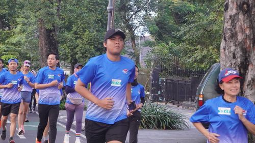 Race photo from KBP City Run 2024 Vibes