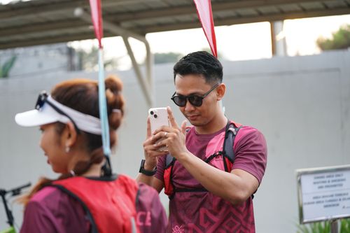 Race photo from Assurance Fun Run 2024