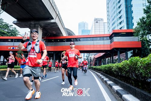 Race photo from ONE RUN 10K 2025