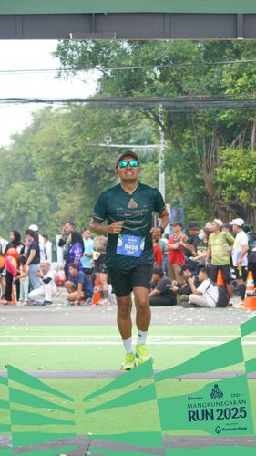 Race photo from Mangkunegaran Run 2025