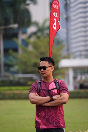 Race photo from Assurance Fun Run 2024
