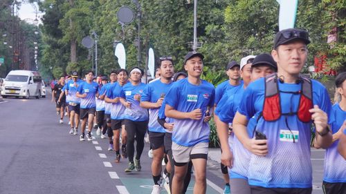 Race photo from KBP City Run 2024 Vibes