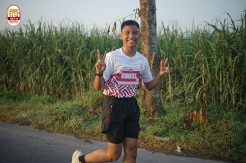 Race photo from Kediri Half Marathon 2024